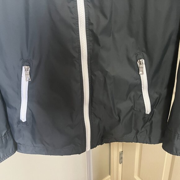 Giordano lightweight jacket with striped lining I Size Small I Black I GUC - Picture 3 of 8